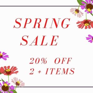 Closet Items - 20 % off 2+ items